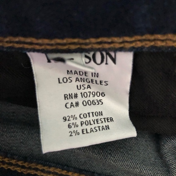 Hudson Ginny straight dark wash size 25 - Picture 6 of 6